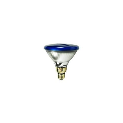 Bulbrite H90PAR38B 90 Watt Dimmable Colored Light Halogen PAR38, Medium Base, Blue