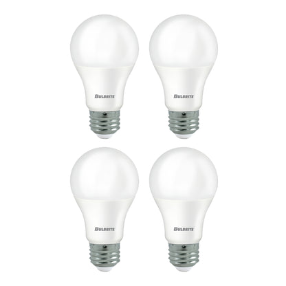 Bulbrite Pack of (4) Three-Way A21 LED Light Bulbs with Medium (E26) Base, 2700K Warm White Light, 500/900/1500 Lumens