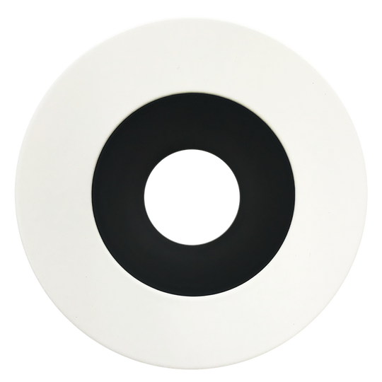 Luxrite 2" Regressed Round Black/White Trim Canless Spotlight (LR23262)