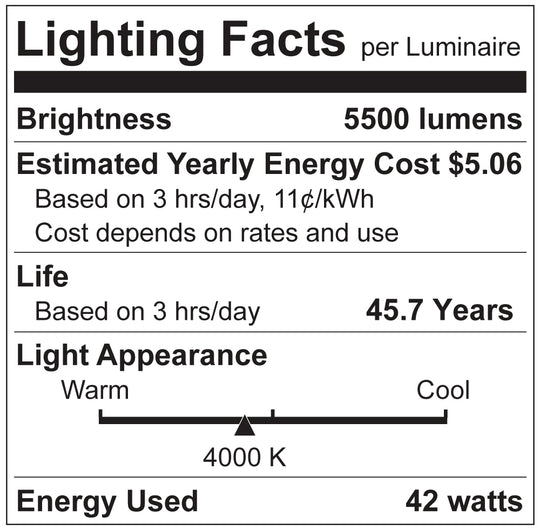 Luxrite LED 8' T8 Single Pin Bypass Tube, FA8 Base, 42W, 5500 Lumens, 4000K - Cool White, 82 CRI, Frosted White Finish (LR34130)