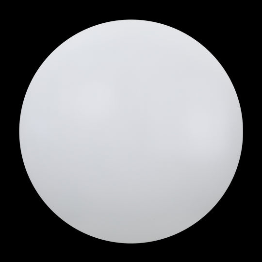 Luxrite LED Surface Mount Cloud 14" Round Puff, 25W, 1875 Lumens, Color Selectable - 2700K/3000K/3500K/4000K/5000K, 80 CRI, Frost White Finish, Dimmable, Pack of 2 (LR23162)