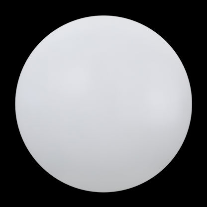 Luxrite LED Surface Mount Cloud 14" Round Puff, 25W, 1875 Lumens, Color Selectable - 2700K/3000K/3500K/4000K/5000K, 80 CRI, Frost White Finish, Dimmable, Pack of 2 (LR23158)