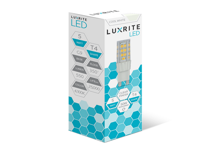 Luxrite Mini LED5T4G9/40K/DIM 4100K Cool White