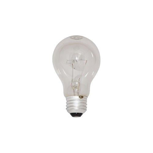 Bulbrite 53A19CL/N/ECO 53 Watt Dimmable ECO Halogen True Daylight A19 Bulb, Medium Base, Clear, 75 Watt Equivalent, 2-Pack