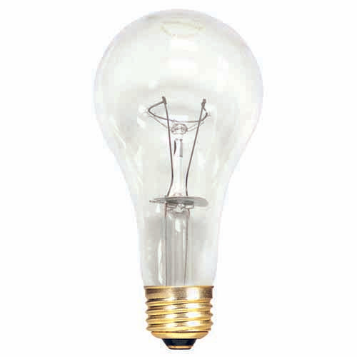 Bulbrite 150A/CL/HL 150 Watt High Lumen Incandescent A21, Medium Base, Clear