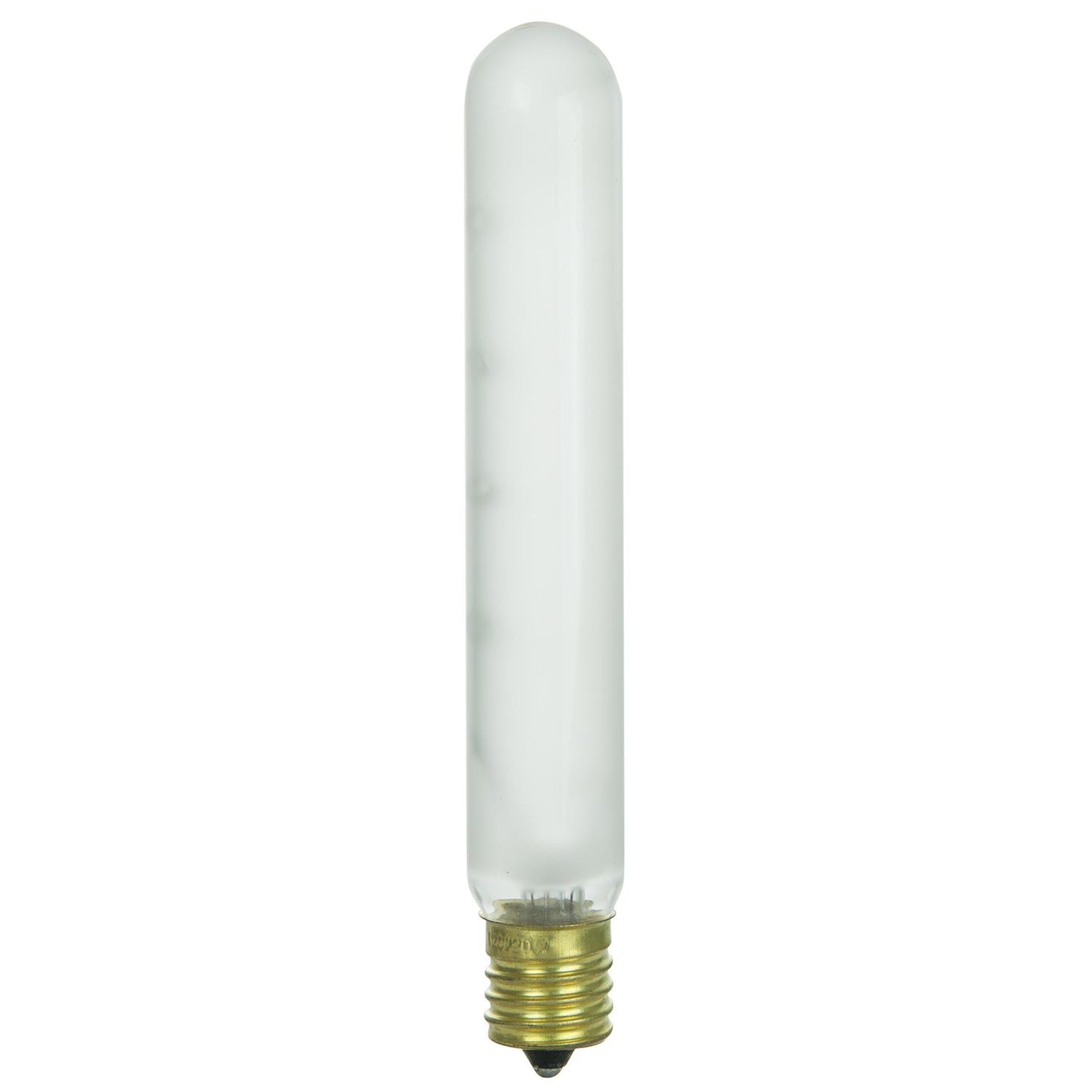 Sunlite Incandescent T6.5 Tubular Light Bulb, E17 Intermediate Base, 40 Watts, 290 Lumens, Dimmable, Mercury Free, 2600K Warm White, Frost Glass, 25 Count