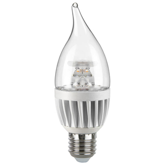 Sunlite Torpedo Tip Chandelier, 500 Lumens, Medium Base, Warm White