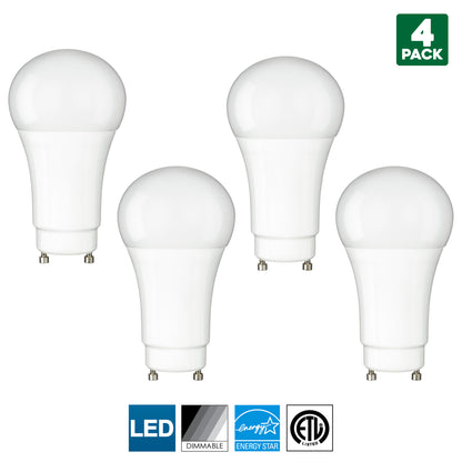 Sunlite GU24 Base LED Bulb, Dimmable, 10 Watt (60 W Equivalent), CFL Replacement, 4000K Cool White, 800 Lumens, 15000 Hour Life Span