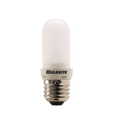 Bulbrite Q75FR/EDT 75 Watt Dimmable Halogen JDD Tubular T8 Bulb, Medium Base, Frost