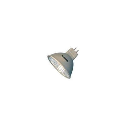 Bulbrite EXN/SLV 50 Watt Dimmable Halogen MR16 Bulb, Bi-Pin GU5.3 Base, Silver