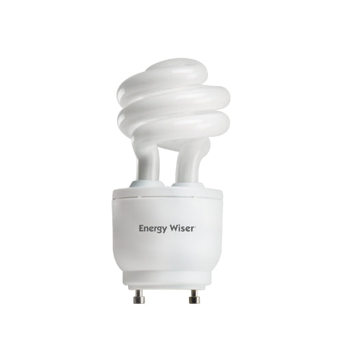 Bulbrite CF13WW/GU24/DM 13 Watt Energy Wiser Dimmable Compact Fluorescent T3 Coil, Twist and Lock GU24 Base, Warm White, 60 Watt Equivalent