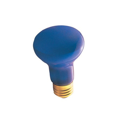 Bulbrite 50R20PG 50 Watt Incandescent Plant Grow R20 Reflector, Medium Base, Blue