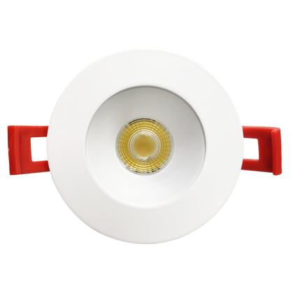 Luxrite 2" Regressed Interchangeable Canless Spotlight White Finish Reflector (LR23424)