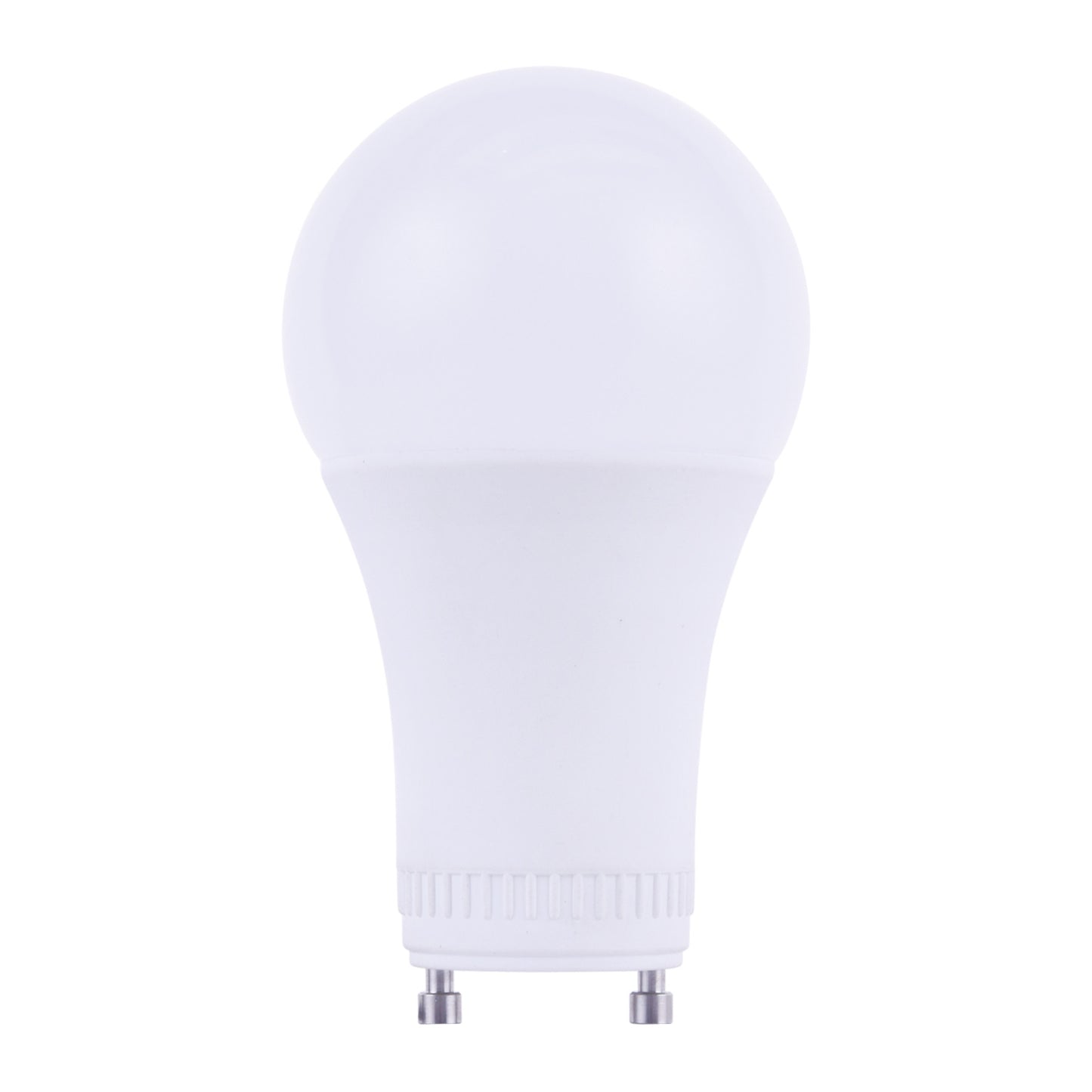 Luxrite LED A19, GU24 Twist & Lock Base, 9W, 4000K - Cool White, 800 Lumens, 80 CRI, Frost Finish, Dimmable, Pack of 12 (LR21462)