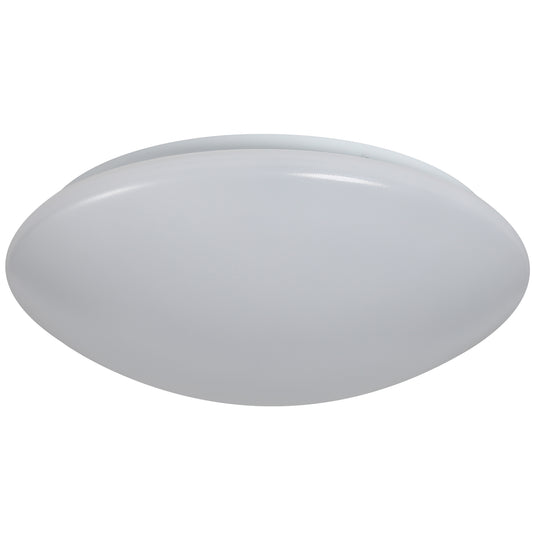 11-Inch LED CCT Mushroom Ceiling Light Fixture, 20 Watts, Color Temperature Tunable 27K-50K, Dimmable, 1500 Lumens, 50,000 Hour Lifespan, Energy Star and ETL Listed