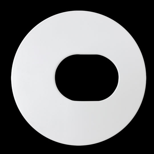 Luxrite 2" Regressed Interchangeable Canless Spotlight Round Slot Aperture Trim, Pack of 5 (LR23440)