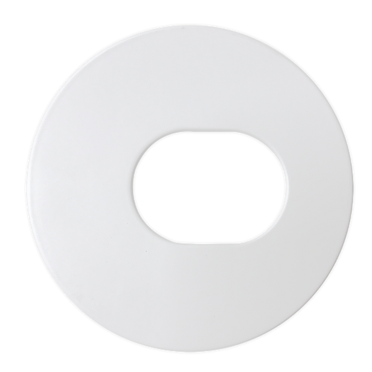 Luxrite 2" Regressed Interchangeable Canless Spotlight Round Slot Aperture Trim (LR23440)