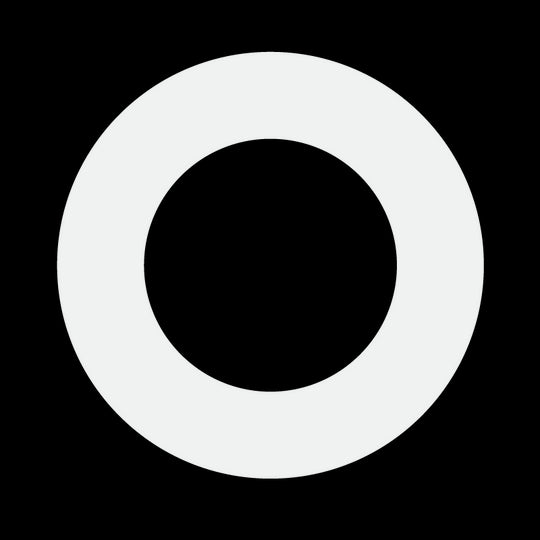 Luxrite 4.25-5.75" Round Goof Ring, White Finish, Pack of 7 (LR41021)