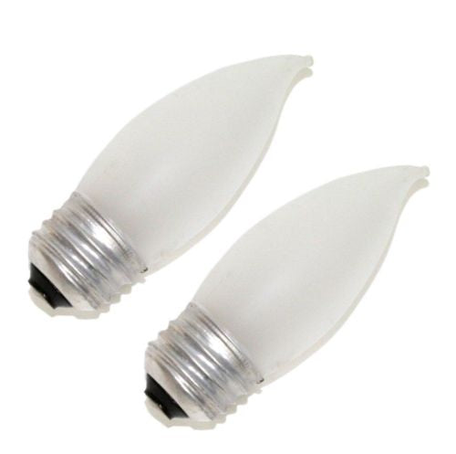 Sylvania 13324 - 60B10/DLF/BL/2PK 120V B10 Decor Torpedo Light Bulb