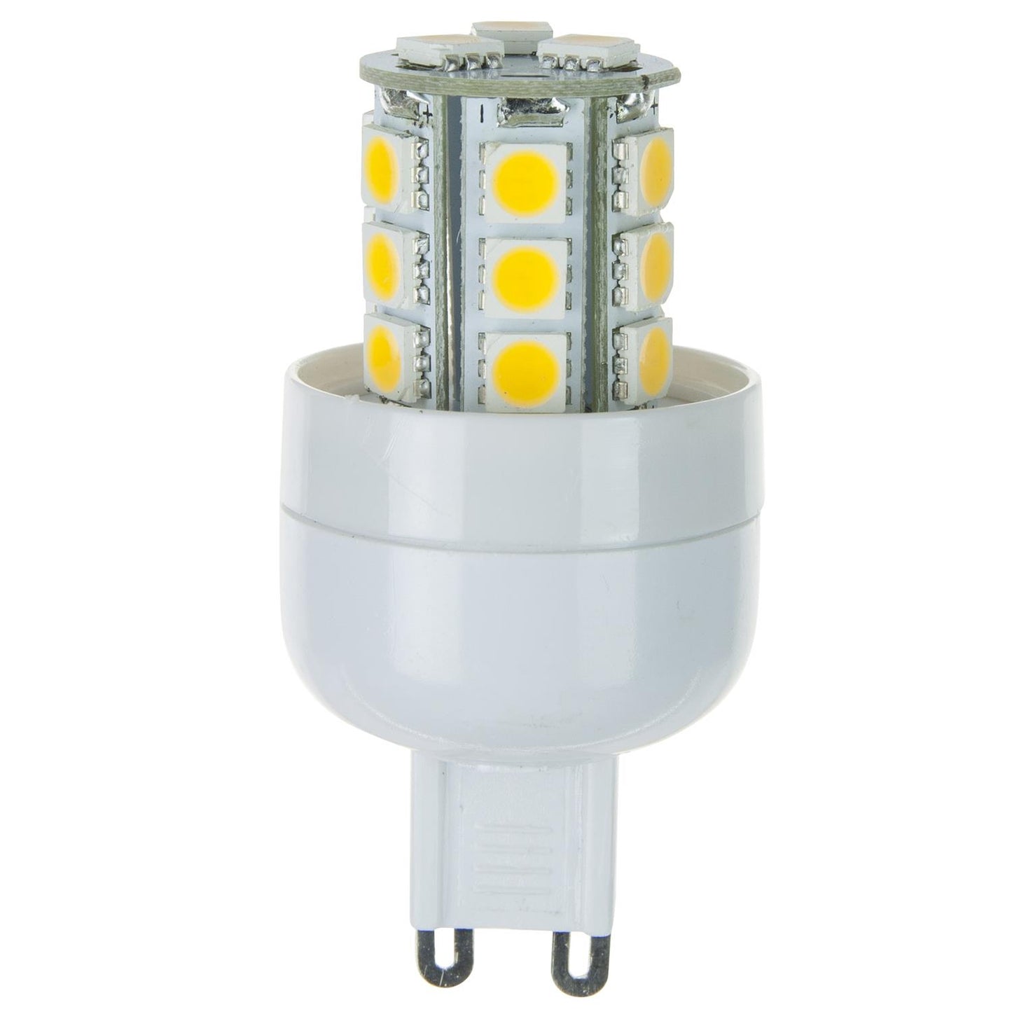 Sunlite LED Single Ended G9 Bi-Pin 3W (25W Halogen Equivalent) Light Bulb Bi-Pin (G9) Base, Warm White