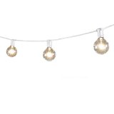 Bulbrite STRING15/E12/WHITE-G16KT Outdoor Mini String Light w/Incandescent G16 Globe Bulbs, 25-Feet, 15 Lights Sockets, White