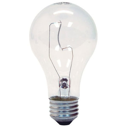 4-Pack Sylvania 75 Watt Clear Incandescent Light Bulbs, Medium (E26) Base, A19 Shape, Indoor, 120 Volt, 1200 Lumens, 750 Hours, Fully Dimmable, 100 CRI