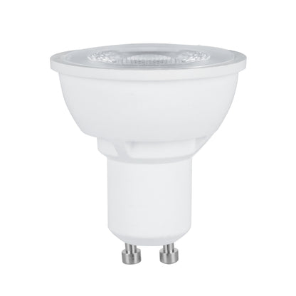 Luxrite LED MR16 Reflector Light Bulb, GU10 Base, 6.5W, 3000K - Soft White, 500 Lumens, 80 CRI, White Finish, Dimmable, Pack of 7 (LR21501)