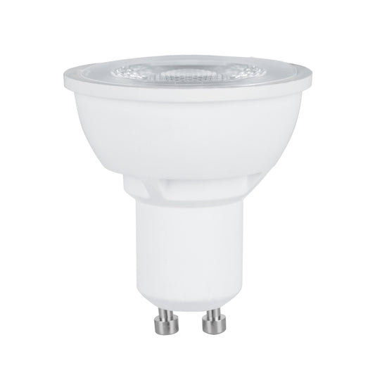 Luxrite LED MR16 Reflector Light Bulb, GU10 Base, 6.5W, 3000K - Soft White, 500 Lumens, 80 CRI, White Finish, Dimmable, Pack of 7 (LR21501)