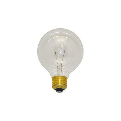 Bulbrite 40G25CL2 40 Watt Incandescent G25 Globe, Medium Base, Clear