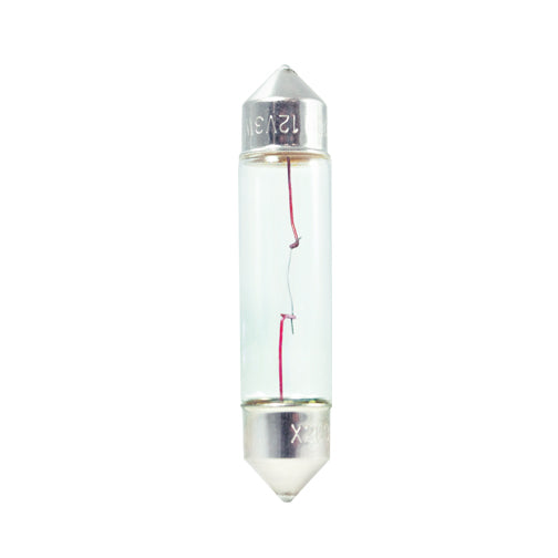 Bulbrite FEX3/24 3 Watt X2000 Dimmable Xenon T3 1/4 Capsule Bulb, Festoon Base, 24 Volt, Clear