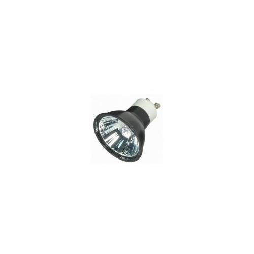 Bulbrite EXN/GU10/BLK 50 Watt Dimmable Halogen MR16 Bulb, Twist and Lock GU10 Base, Black