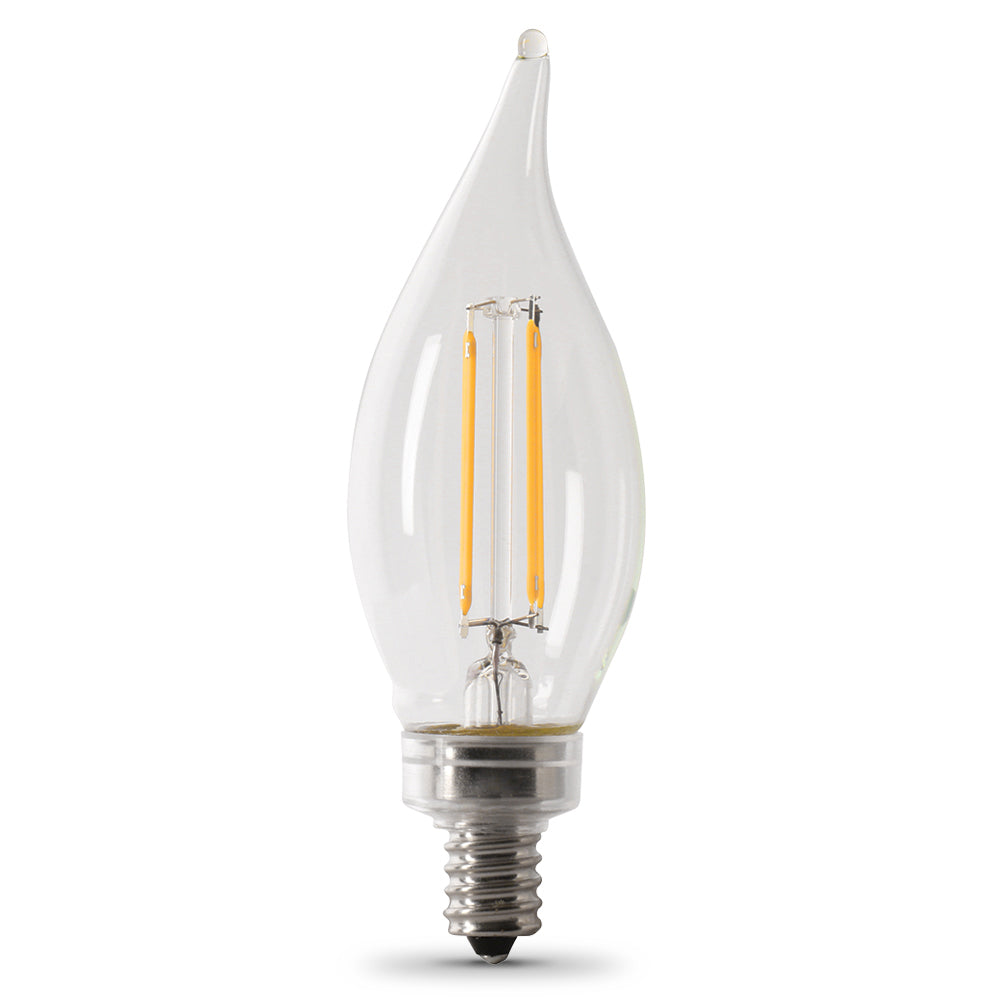 500 Lumen 5000K Dimmable Flame Tip LED