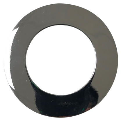 Luxrite 2" Regressed Interchangeable Canless Spotlight Round Trim Chrome Finish (LR23430)