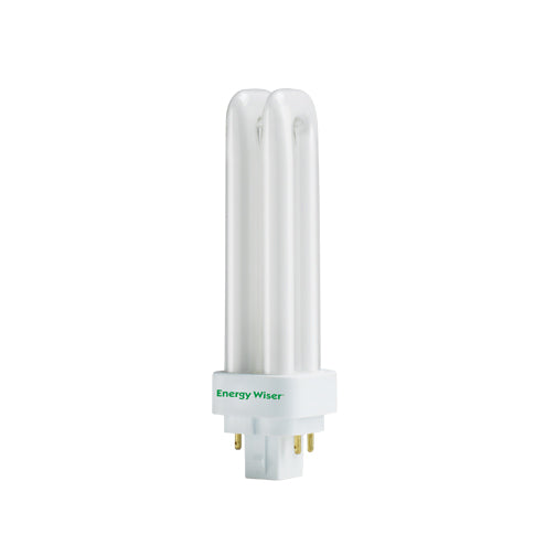 Bulbrite CF13D841/E 13 Watt Dimmable Compact Fluorescent T4 Quad Tube, 4-Pin G24Q-1 Base, Cool White