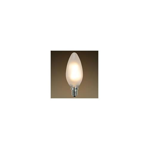 Bulbrite LED2B11/27K/FIL/E12/F 2 Watt LED Frost Filament B11 Bulb, Candelabra (E12) Base, Frost Finish