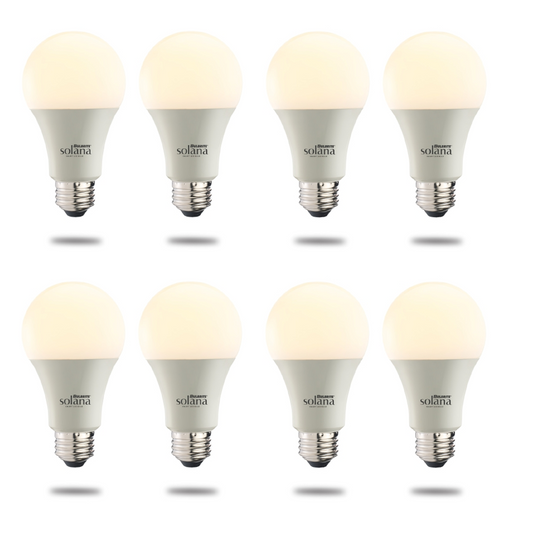 BULBRITE SMART LED WIFI BULB 8W A19 WHITE LIGHT 60W EQUIVALENT 8PK