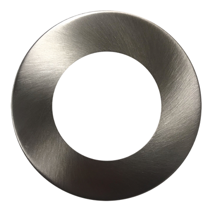 Luxrite 4" Universal Interchangeable Round Downlight Brushed Nickel Trim (LR24973)