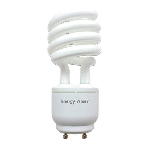 Bulbrite CF23WW/GU24/DM-6PK 23 Watt Energy Wiser Dimmable Compact Fluorescent T3 Coil, Twist and Lock GU24 Base, Warm White, 6-Pack