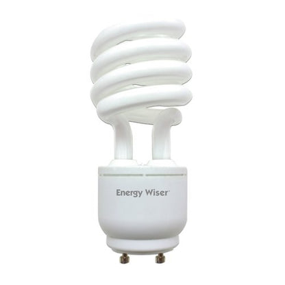 Bulbrite CF23WW/GU24/DM-6PK 23 Watt Energy Wiser Dimmable Compact Fluorescent T3 Coil, Twist and Lock GU24 Base, Warm White, 6-Pack