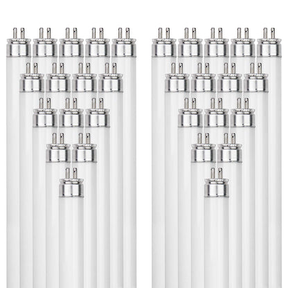 Sunlite F35T5/835 35-Watt T5 Linear Fluorescent Lamp Mini Bi Pin Base, 3500K, 40-Pack