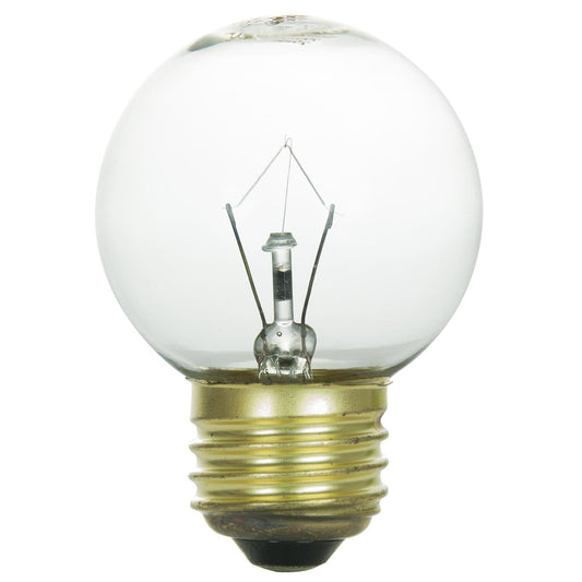 Sunlite 60 Watt G16 Globe, Medium Base, Clear