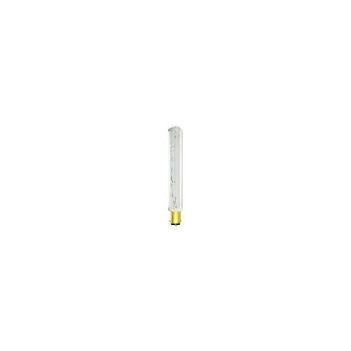 Bulbrite 40T6.5C/DC 40 Watt Incandescent T6, DC Bayonet Base, Clear