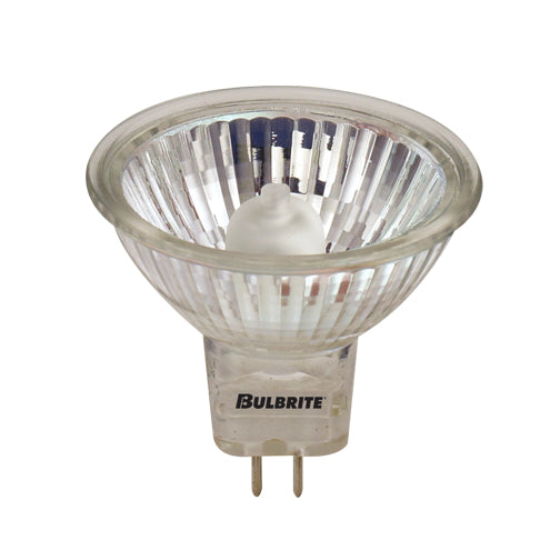 Bulbrite EXN/120 50 Watt Dimmable Halogen Lensed MR16 Bulb, Bi-Pin Gu5.3 Base, Clear