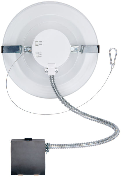 Luxrite Cct Change LED/CDL8/3WO/3CCT/B/JB 3000K/4000K/5000K Cct Select