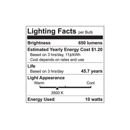 Luxrite Downlight LEDML5/10W/935/D 3500K Neutral White