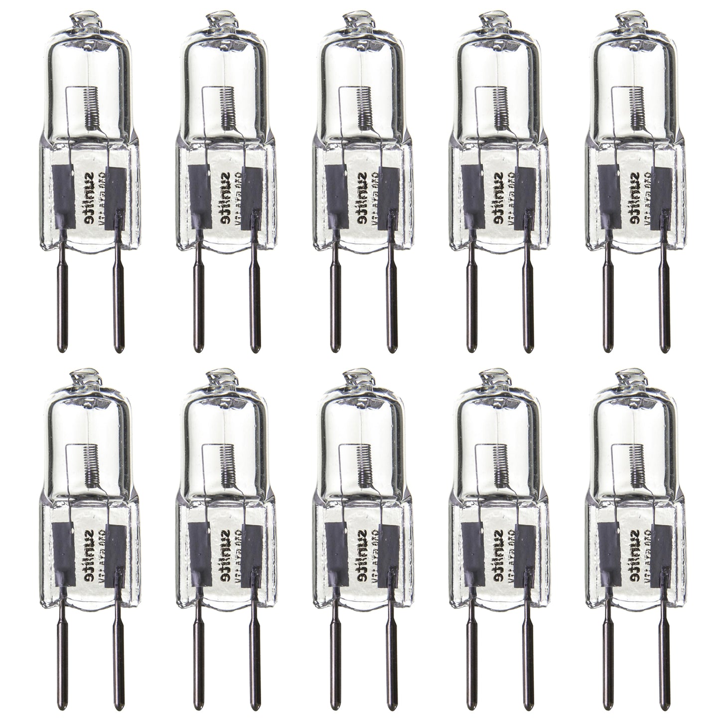 Sunlite Q35/CL/GY6.35/12V/CD2 35 Watt Bi-Pin Lamp GY6.35 Base