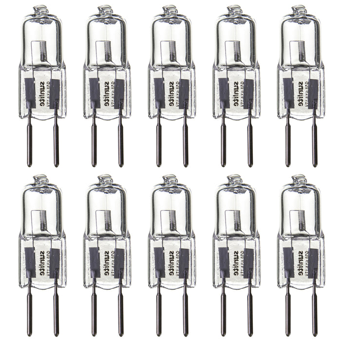 Sunlite Q35/CL/GY6.35/12V/CD2 35 Watt Bi-Pin Lamp GY6.35 Base
