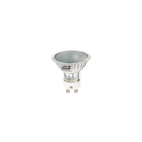 Bulbrite EXN/GU10/FR 50 Watt Dimmable Halogen Lensed MR16 Bulb, Twist and Lock GU10 Base, Frost