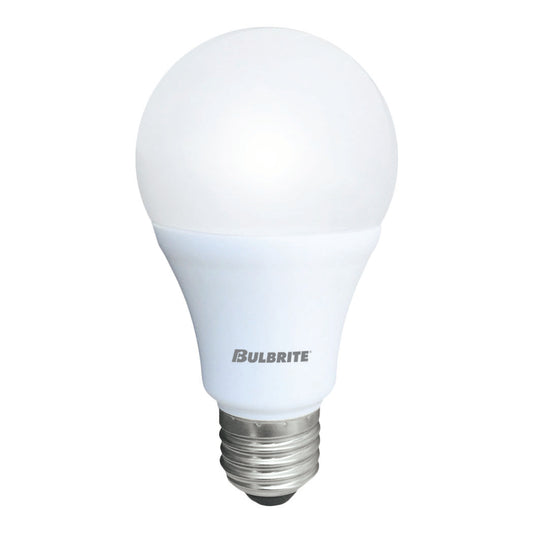 Bulbrite LED9A19/827/4PK 9.5 Watt Dimmable LED A19, 60 Watt Incandescent A19 Equivalent, Medium Base, Warm White