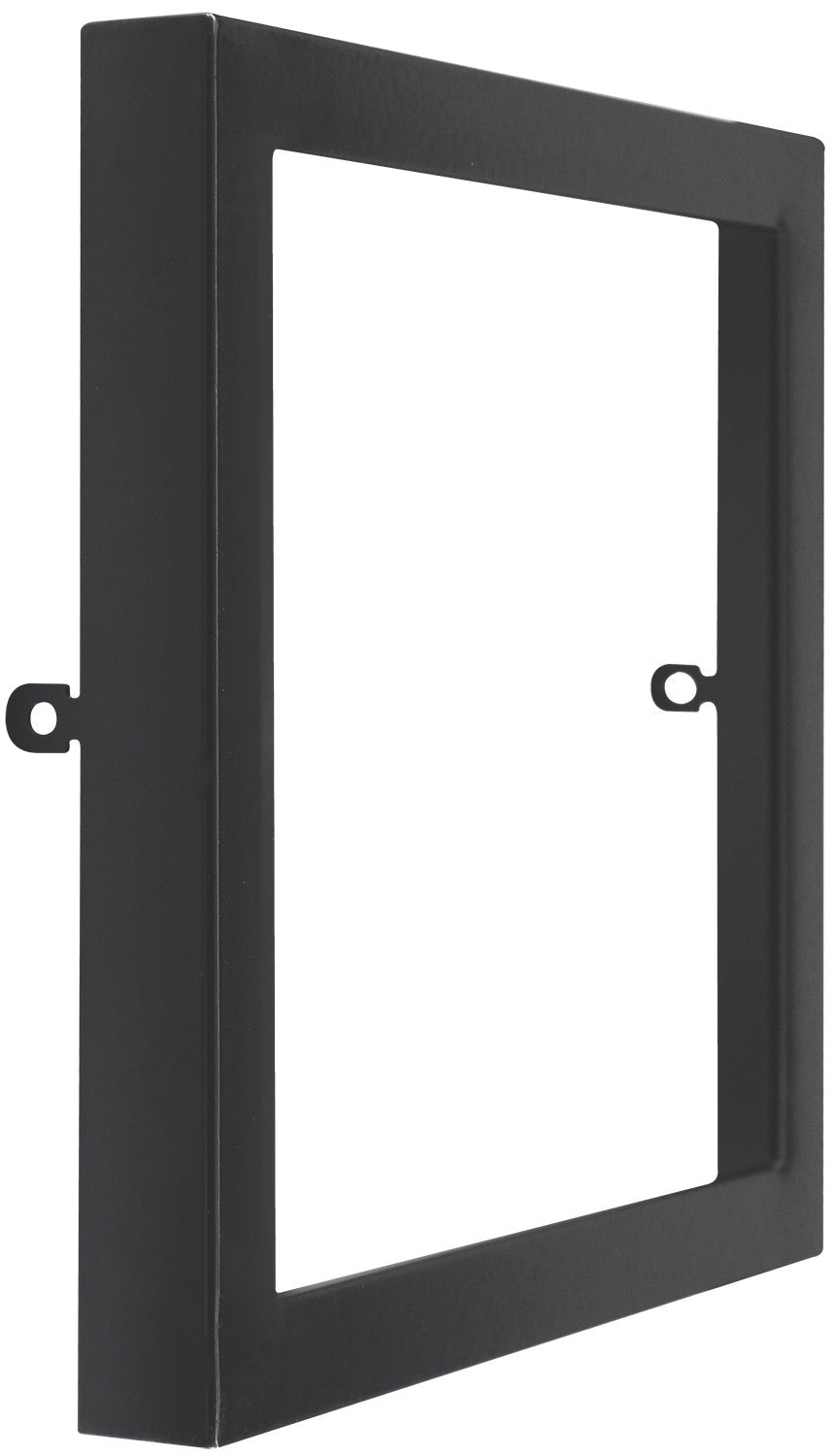 Luxrite Surface Mount 6" Square Slim Black Trim Finish (LR23683)